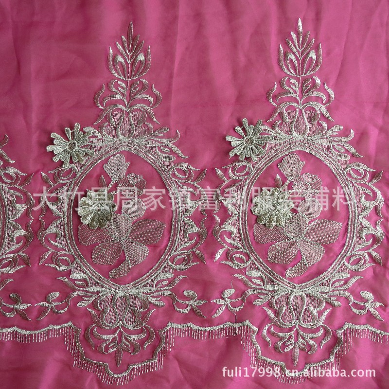 棉线花边刺绣花边睫毛花边水溶花边DIY