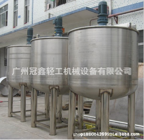单层立式搅拌缸 洗洁精搅拌罐 配料桶 不锈钢搅拌罐 洗手液搅拌罐