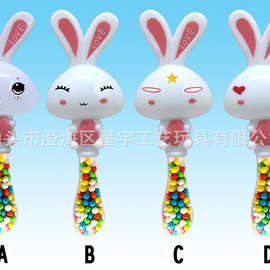 供应闪灯声音装糖玩具兔(包电）Candy toys SW8000069