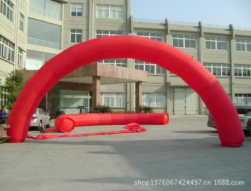 厂家直供新款婚庆充气拱门婚礼拱门开业庆典气模欢迎订购