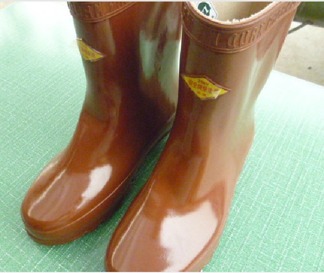 20/25kv/35KV绝缘靴中筒靴电工雨靴 电工胶鞋 劳保鞋 安全靴