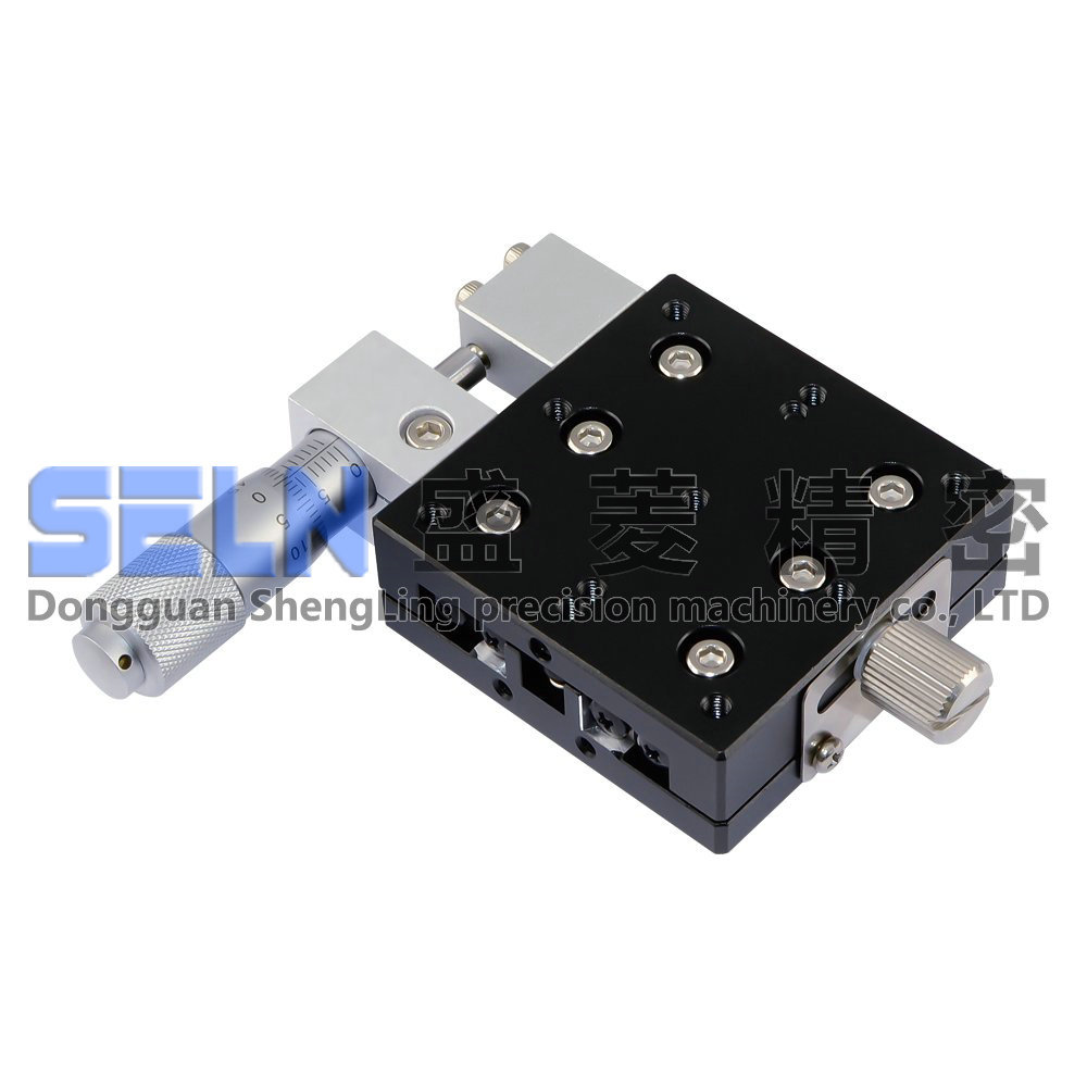 供应 50*50 X轴 微调架 手动可调平台 LX50-L精密手动位移平台