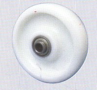 W-2006-NB32  SUS  白色尼龙系列  NANSIN单轮