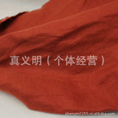 M-10服装休闲面料 提花服装面料 棉麻混纺