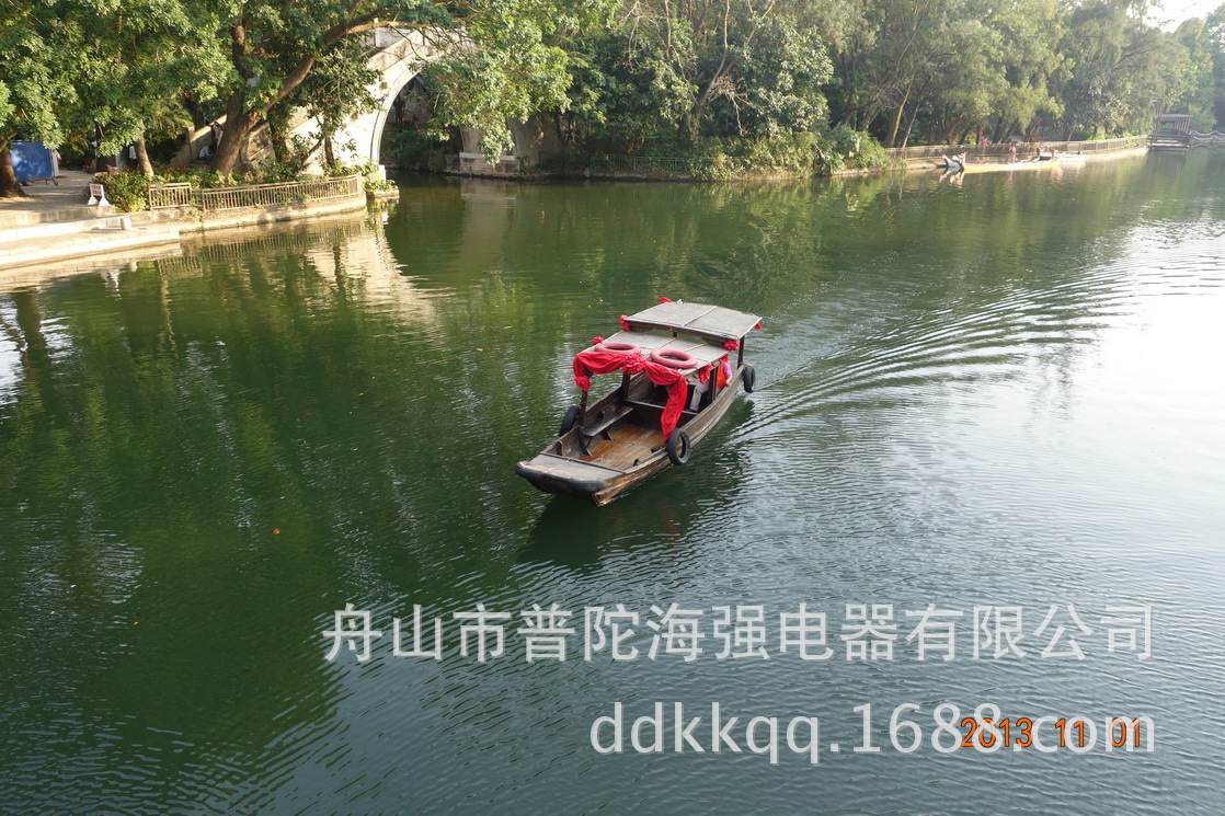 木休闲船用电动挂桨机 24v 1000w