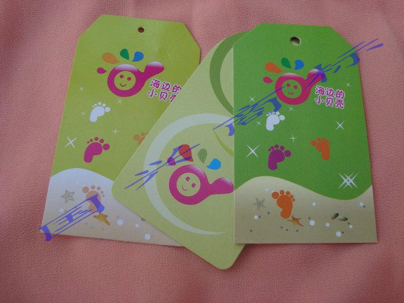 优专业的商标厂订做泰州服装吊牌 衣服吊牌 1000也可订做