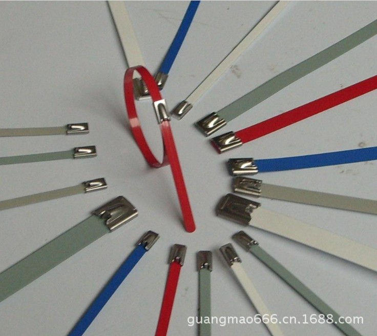 (精品推荐)GM光茂尼龙扎带厂家/4.6*400不锈钢扎带批发/现货供应