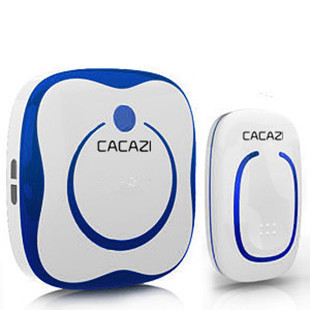 Kajias doorbell wireless home wireless doorbell remote ac waterproof doorbell 9809 Blue