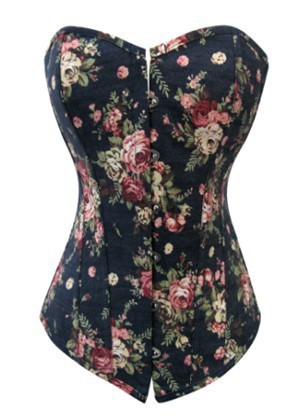 Denim Corset Image 2