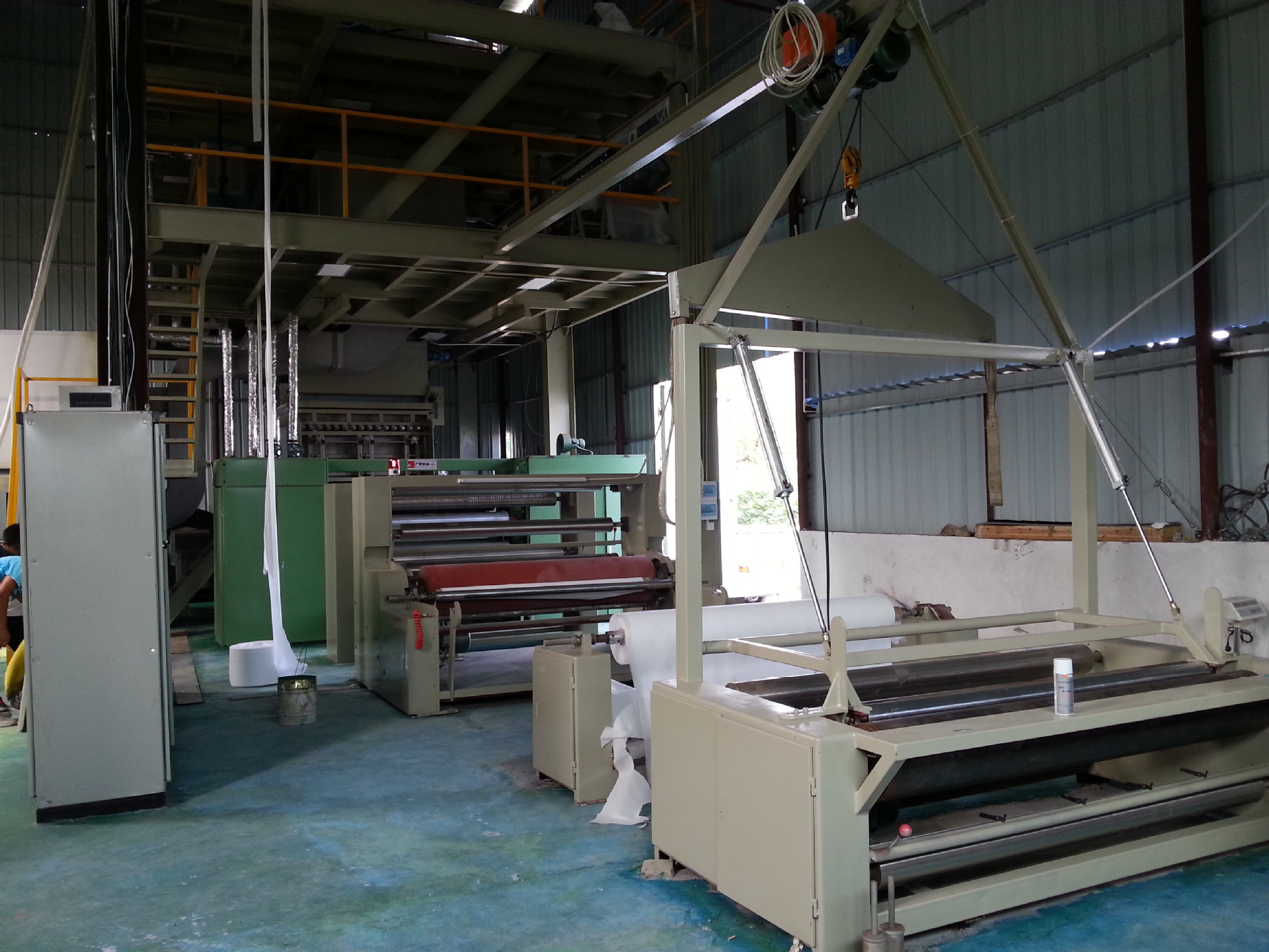 【厂家供货】2400MM 单S 无纺布生产线  专业无纺布机械