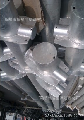 配件底法兰_配件底法兰销售 直径260庭院灯杆