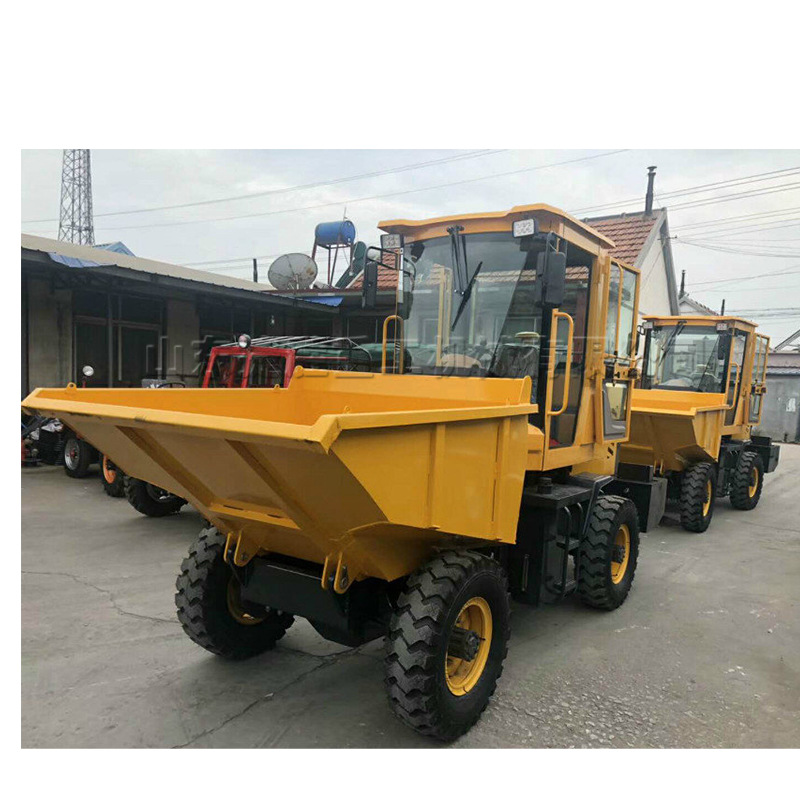 FC-10型柴油翻斗车 矿山复杂环境矿石装卸车 可倾翻料斗装土车