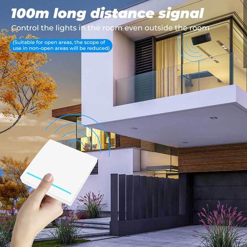 Tuya Smart Home WIFI 433 Controller Module Wireless Remote Control APP Voice Timing On-Off Switch