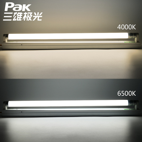 PAK Sanxiong Aurora Interstellar LED tube T8 double-ended power supply glass tube fluorescent tube light source 1.2 meters