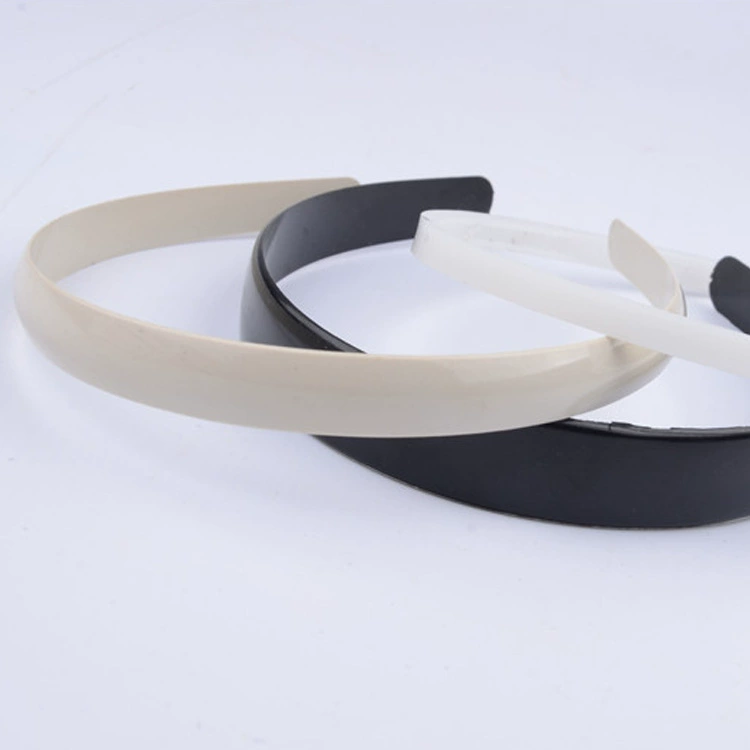 Основа для самостоятельного изготовления повязки на голову, набор материалов для создания аксессуаров для волос ручной работы, пластиковая белая заготовка без противоскользящих зубцов для челки.