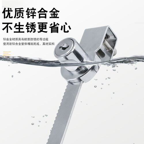 High-end 318 display cabinet lock, mobile phone display cabinet lock, sliding glass cabinet lock, factory direct sale