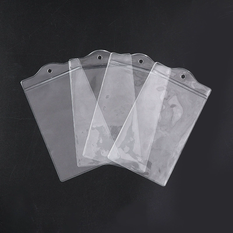 Производители оптом ПВХ матовая полупрозрачная прозрачная бирка плоский карман этикетка инструкции упаковка сумка в наличии