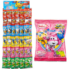 Golden Rice 25g Juice Jelly Candy Internet Famous Snack Children's Leisure Eraser Candy Supermarket Retail Gel Candy Wholesale 