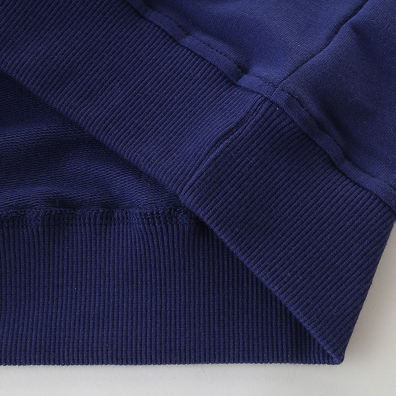 Suministro transfronterizo de nuevos productos de otoño: sudaderas para niñas con bordado de dibujos animados de estilo europeo y americano, lindas sudaderas de cuello redondo para niños pequeños.