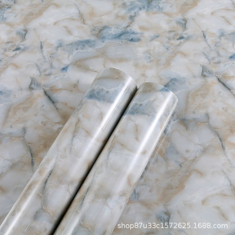 Marble patch, table sticker, self-adhesive cooker, waterproof wallpapers on wall