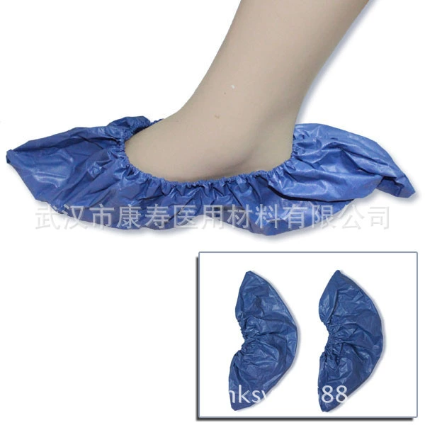 Одноразовые бахилы утолщенные полиэтиленовые бахилы износостойкие бахилы унисекс, прямые продажи с фабрики 100 штук