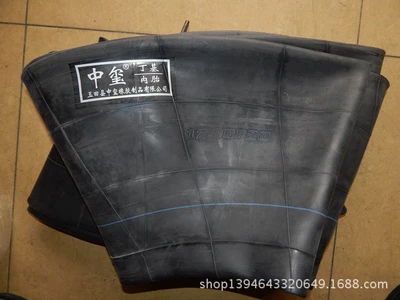 Zhongxi 1200R20 butyl rubber inner tube 1200R20 steel tire butyl rubber inner tube (Yolsuzluq şinləri)