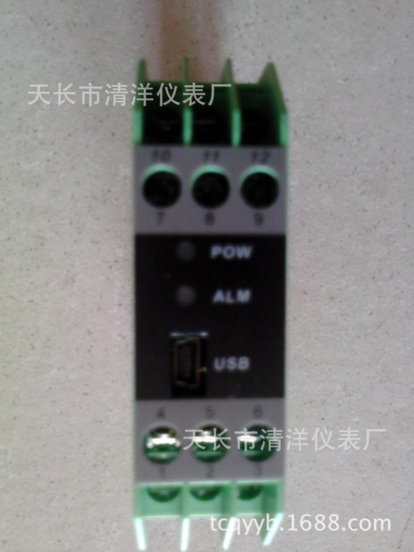 电厂钢厂化工厂配电柜用智能隔离导轨式温度变送器   SBWZ-182