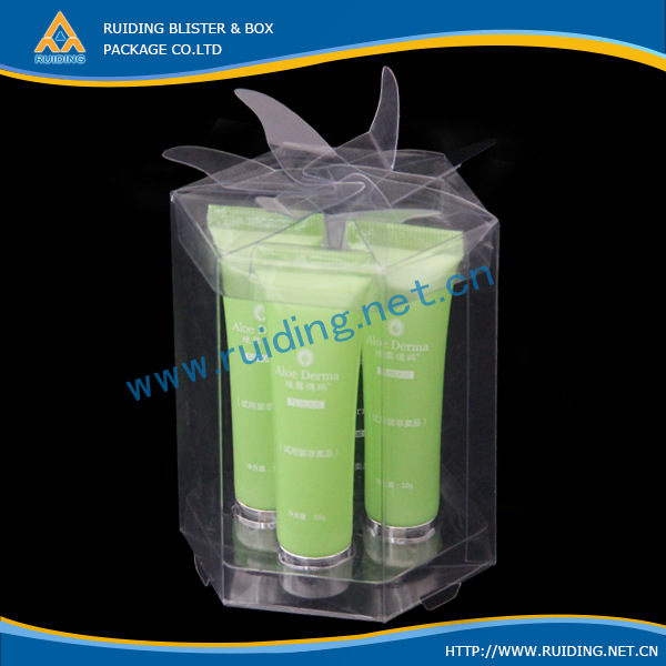 供应 透明pvc胶盒，水晶折盒，环保塑料盒