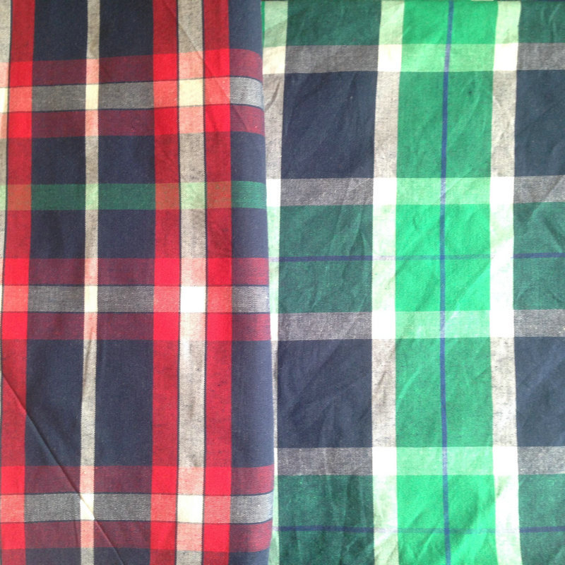 色织绒布 色织衬衫面料 休闲衬衫面料 服装面料 欢迎来电咨询