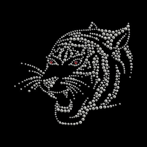 工厂直供 花边烫钻 丝带烫图 绿色环烫片烫图 16年的专注加专业