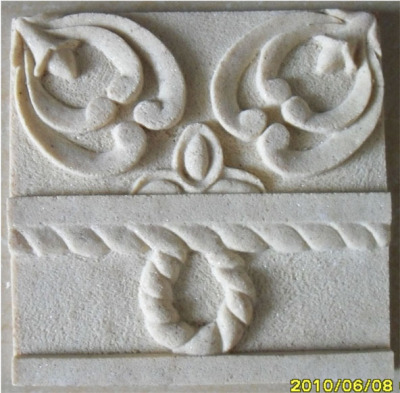 Supplying outdoors City metope Sculpture FRP simulation Sandstone resin Cement wall ornament