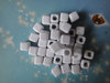 Plastic square beads