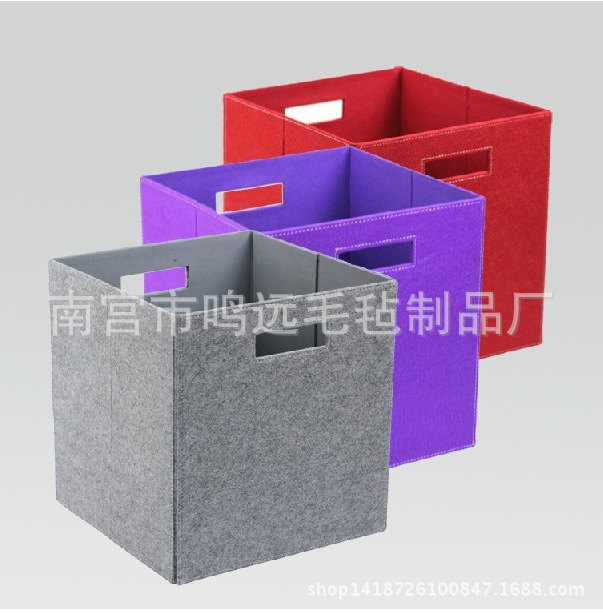 【货源充足】供应时尚礼品毛毡包 化妆品收纳包