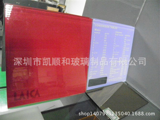 电子产品丝印玻璃|告示牌钢化玻璃|各种颜色|2mm,3mm,4mm玻璃门