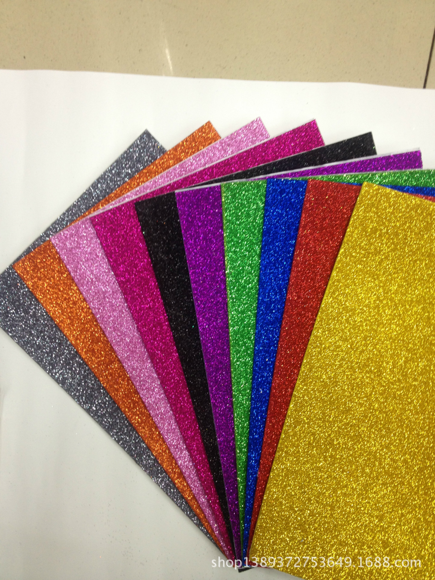 撒金粉EVA 小朋友智力脑力开发优选海绵纸，精美EVA OPP袋包装