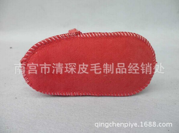 皮毛一體寶寶鞋