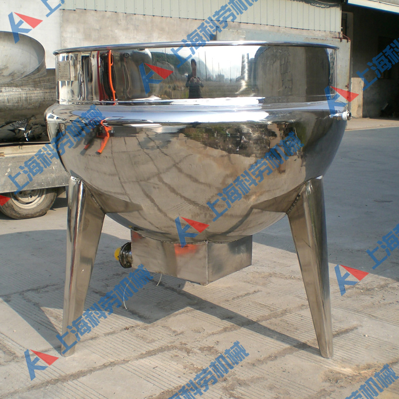 上海科劳立式电加热夹层锅  月饼夹层搅拌锅 电加热夹层锅