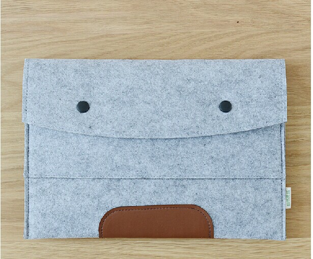 【华栋】供应 简约 毛毡苹果平板电脑包 厂家定做批发