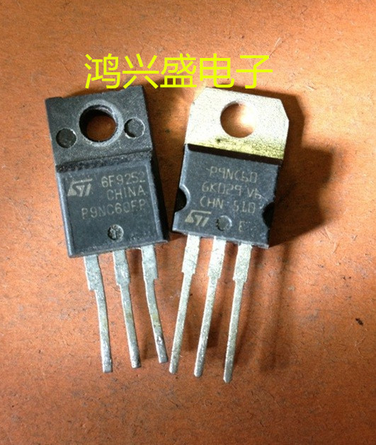 专营三极管批发9N60 P9NC60FP P9NC60仪器测试 质量保证