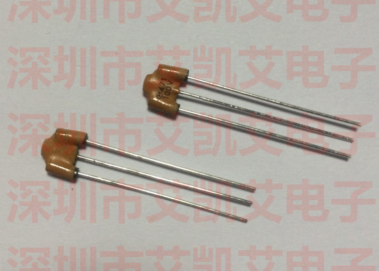 村田原装EMI静噪滤波器471 100V 三端滤波电容