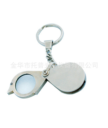 厂家直销 放大镜 折叠放大镜 金属放大镜 便携式放大镜 单开放大