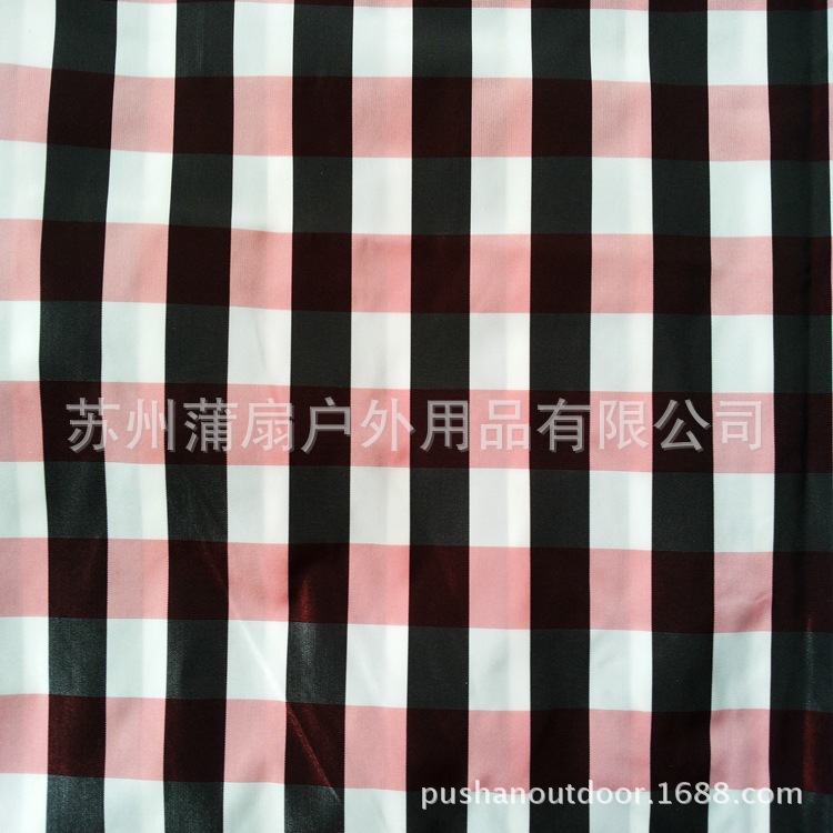 供应秋冬夹克面料 色织格子记忆面料 色织记忆布