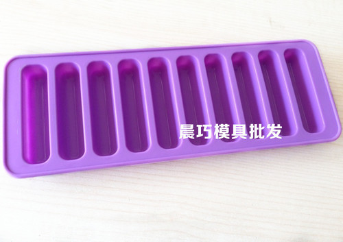 Supply silicone cake molds, chocolate molds, finger cookie molds, baking molds, long strips
