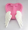 Liquid 2D silicone cake mold Angel's wings series fondant baking tool FM080