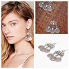 Retro ethnic metal earrings, coins, ethnic style, wholesale, Aliexpress
