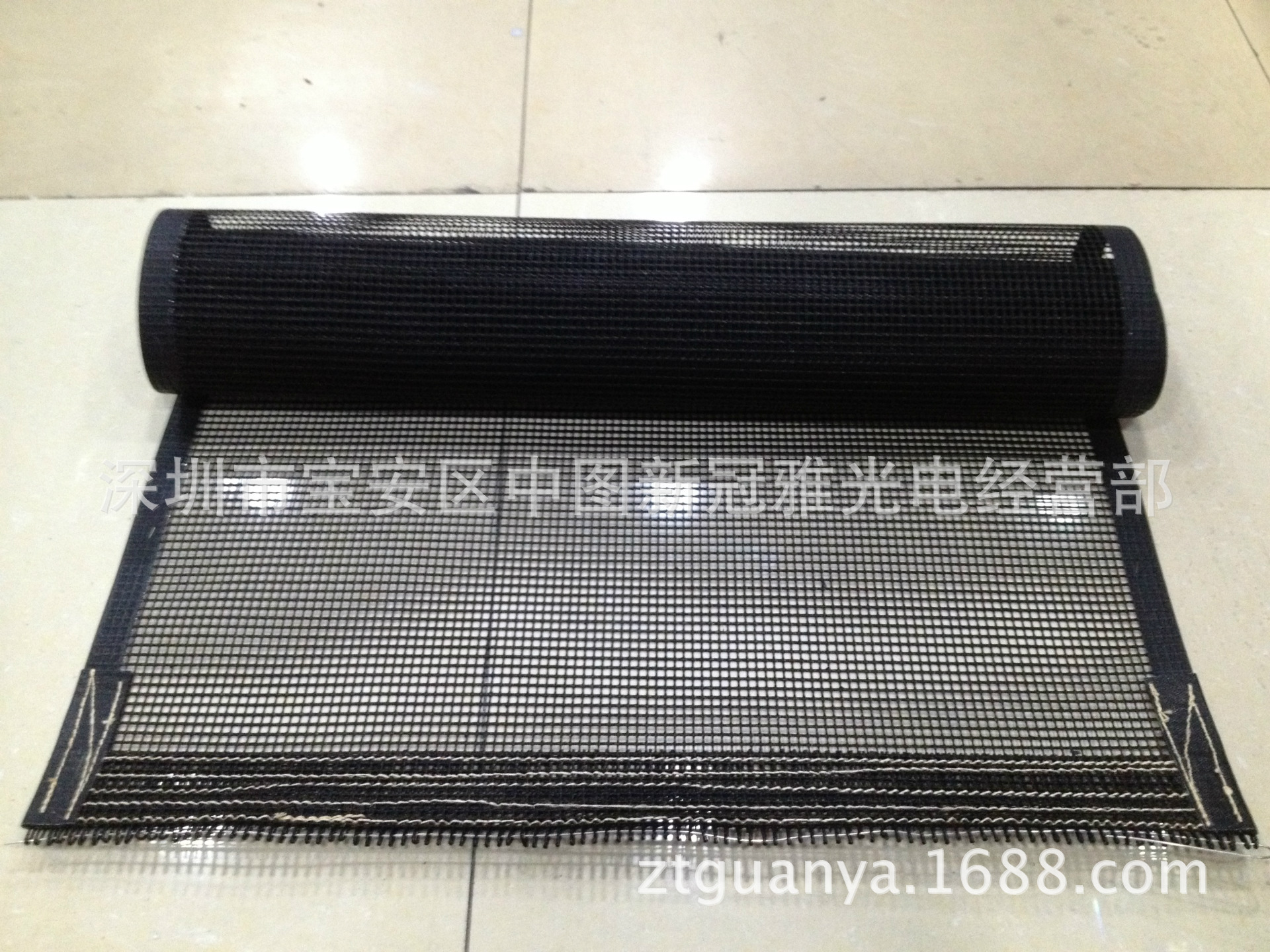 隧道式烘干线、烘干机输送带 4000MM*600MM铁氟龙网带 固化机网带