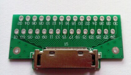 苹果4母座30P线路板并配套贴片插件后焊加工