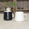 New Creative Gift Mark Cup wholesale Life Black and White Couple Water Cup LOGO Gift Cup