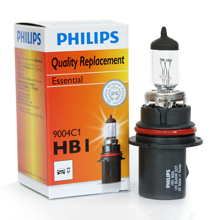 PHILIPS飛利浦 HB1 汽車增亮12V65/45W 9004PRC1 遠光燈 江西代理