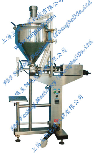 牙膏灌装机 落地式气动膏体灌装机